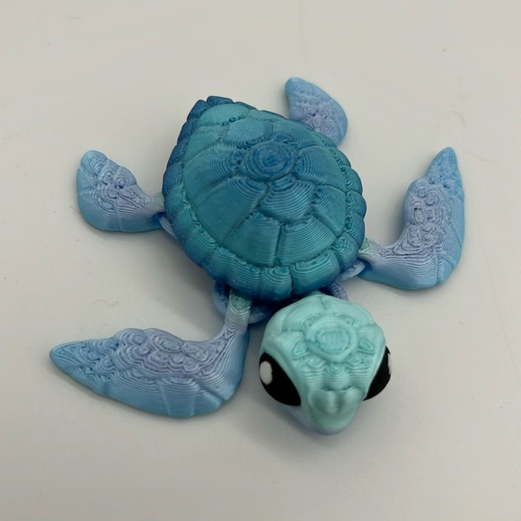 3D printed 4 Pack Water Creatures Fidget Toy Fun Collectible Stress … - Picture 5 of 5